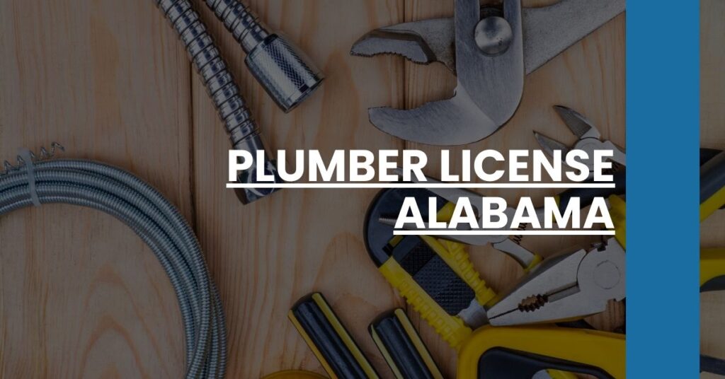 Plumber License Alabama Feature Image