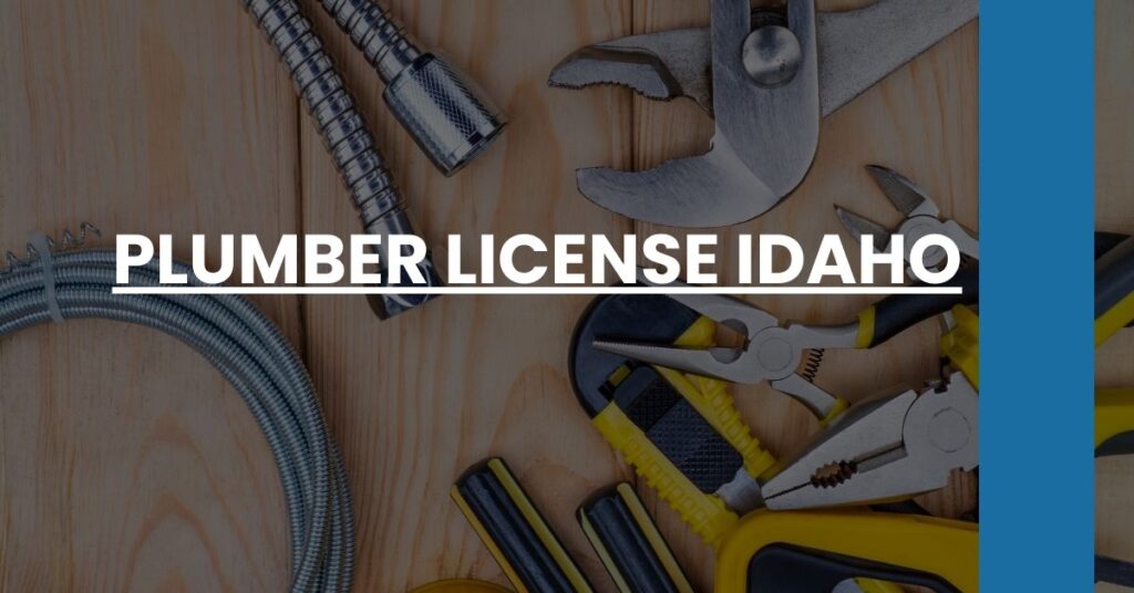 Plumber License Idaho Feature Image