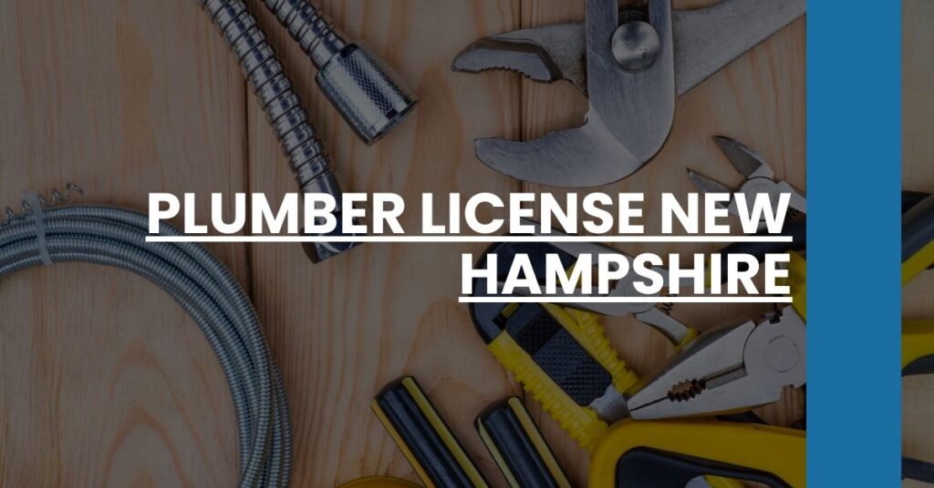 Plumber License New Hampshire Feature Image