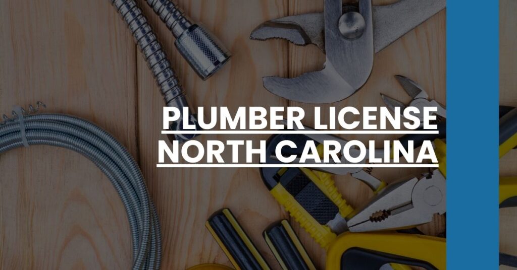 Plumber License North Carolina Feature Image