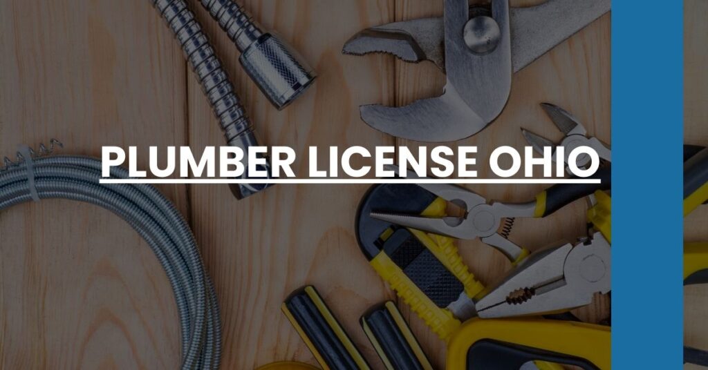 Plumber License Ohio Feature Image