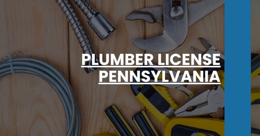 Plumber License Pennsylvania Feature Image