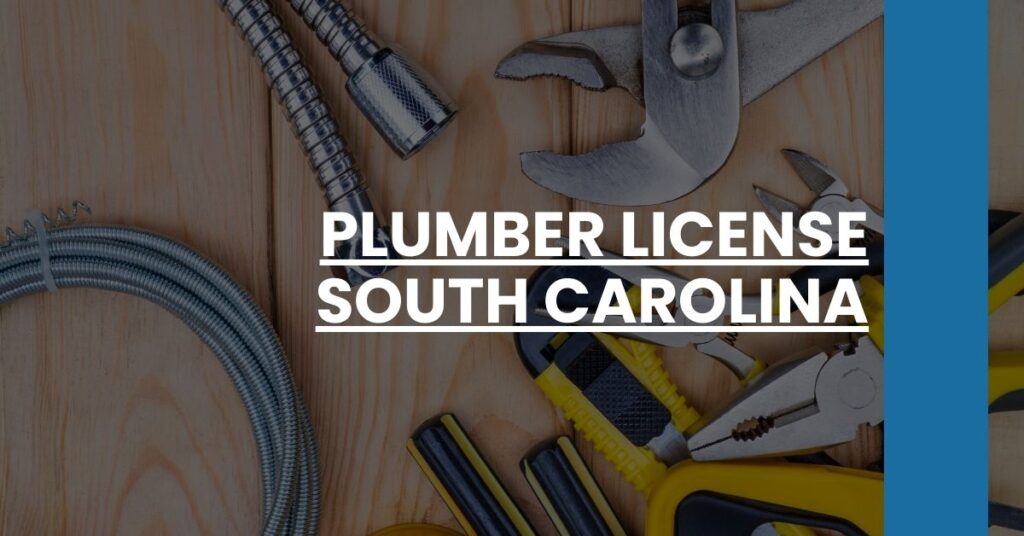 Plumber License South Carolina Feature Image